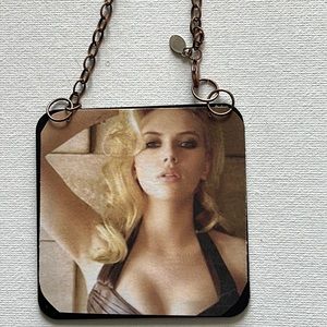 Scarlett Johansson Ornament